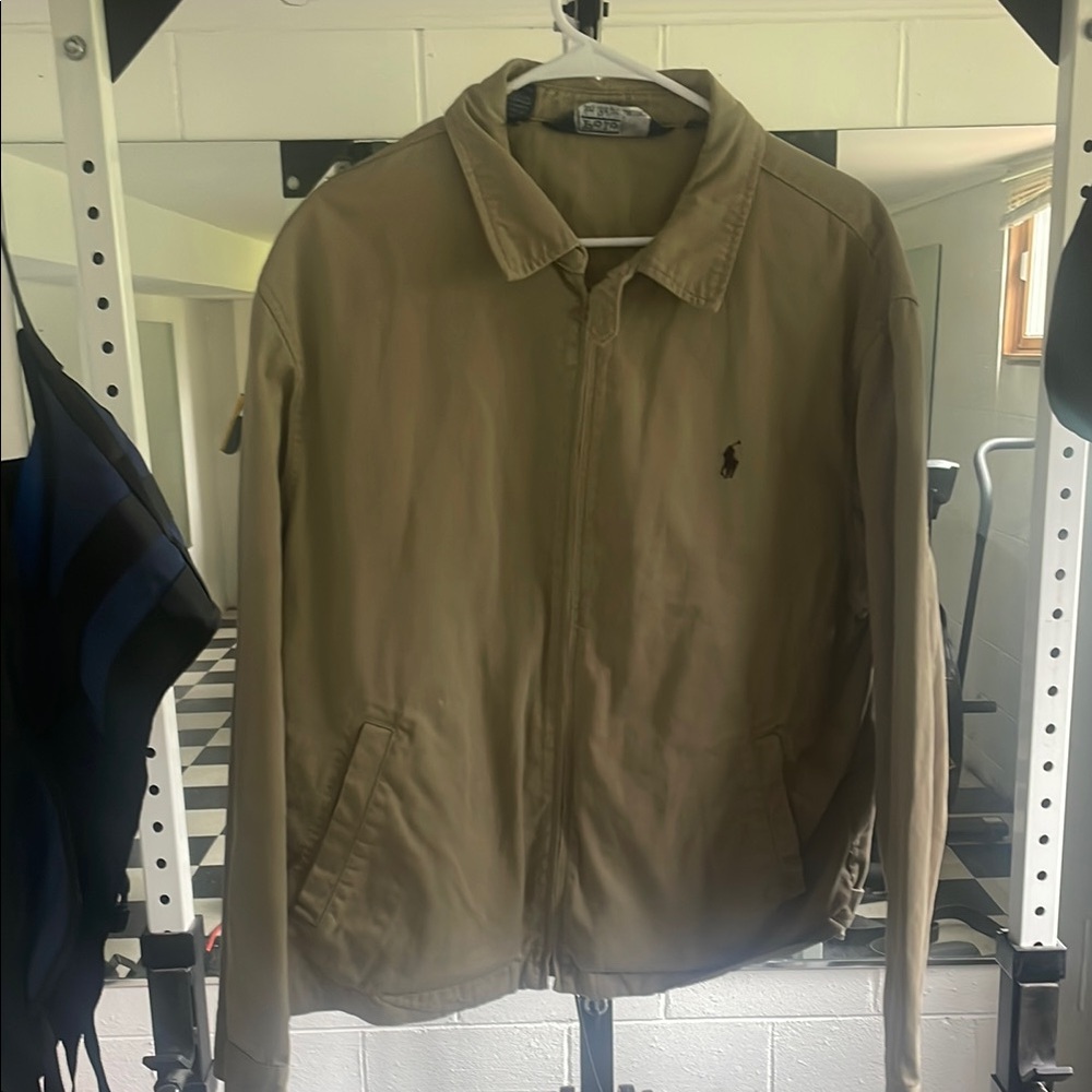 Polo by Ralph Lauren Tan Lightweight Shirt Jacket
